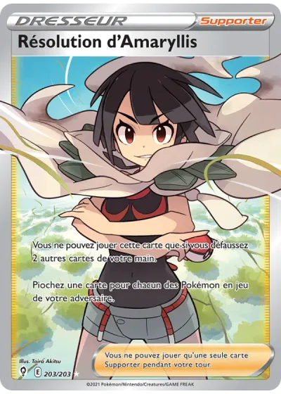 Résolution d'Amaryllis