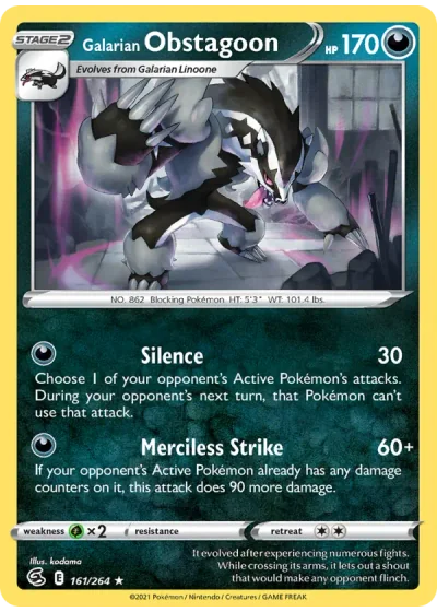 Galarian Obstagoon