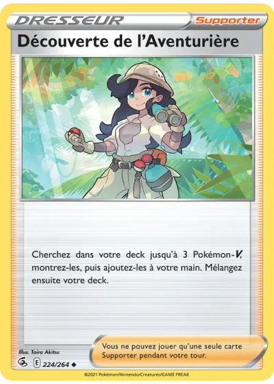 Découverte de l'Aventurière