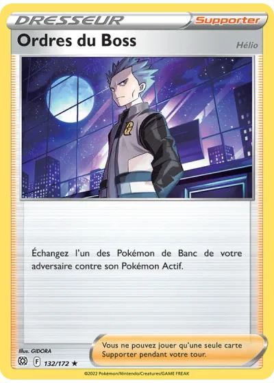 Ordres du Boss