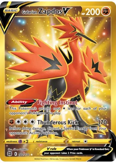 Galarian Zapdos V