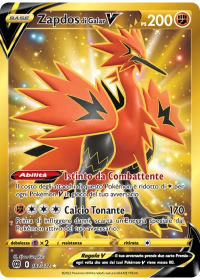 Zapdos di Galar V