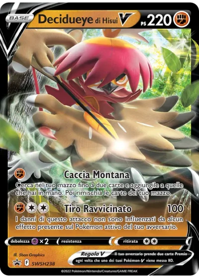 Decidueye di Hisui V