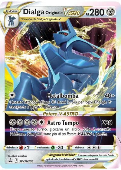 Dialga Originale V ASTRO