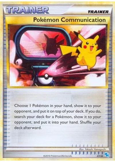 Pokemon Communication