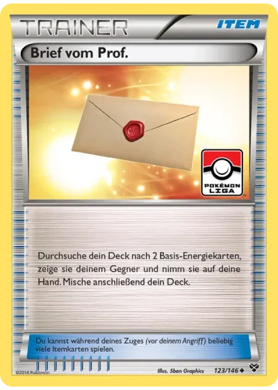 Brief vom Prof.