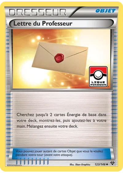 Lettre du Professeur