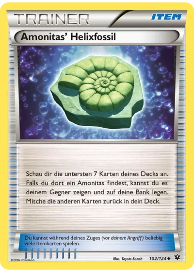 Amonitas Helixfossil