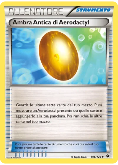 Ambra Antica di Aerodactyl