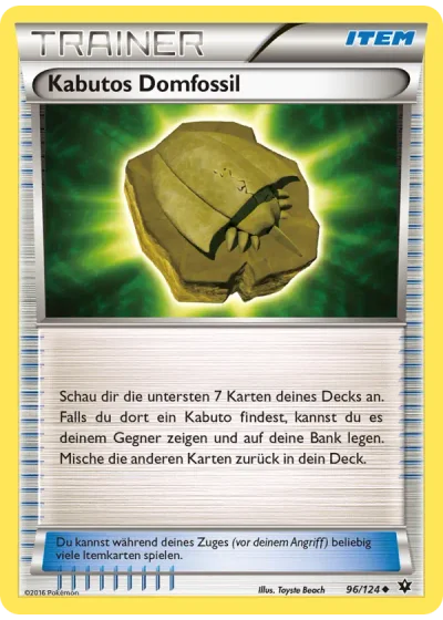 Kabutos Domfossil
