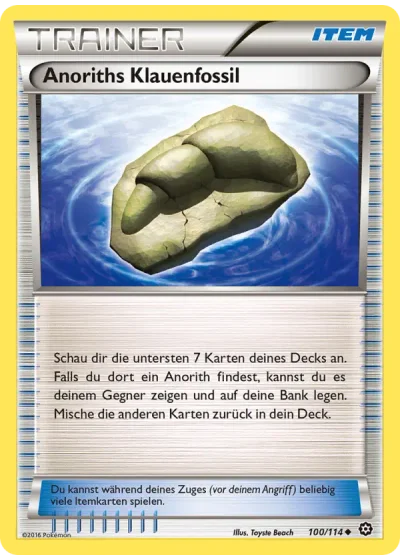Anoriths Klauenfossil