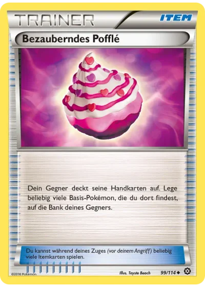 Bezauberndes Pofflé