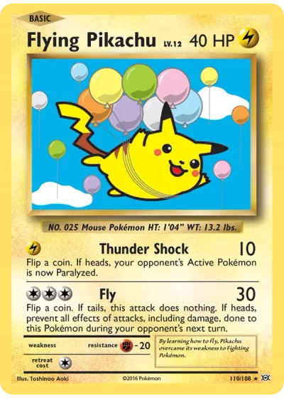 Flying Pikachu