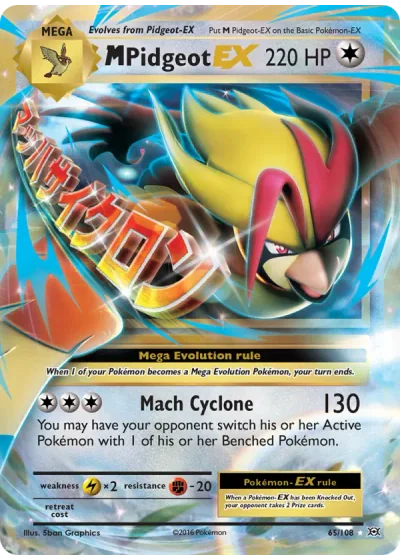 M Pidgeot EX