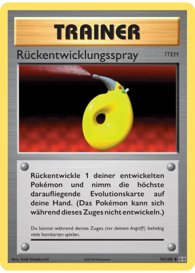 Rückentwicklungsspray