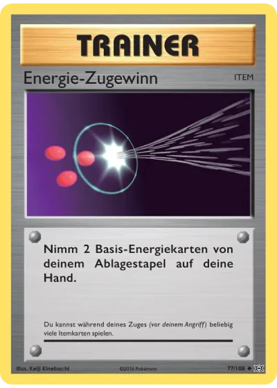 Energie-Zugewinn