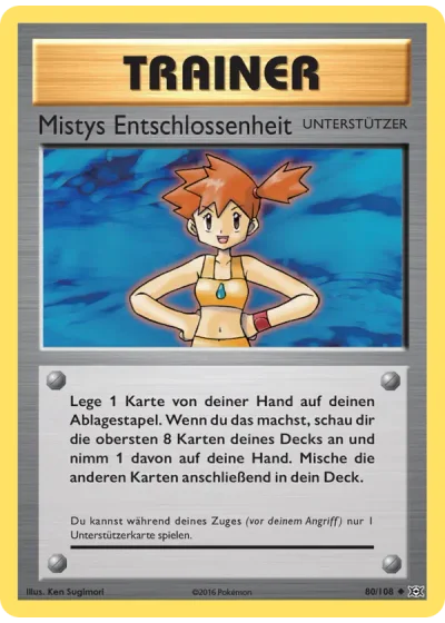 Mistys Entschlossenheit