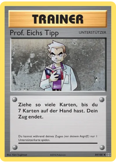 Prof. Eichs Tipp