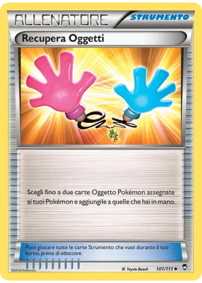 Recupera Oggetti