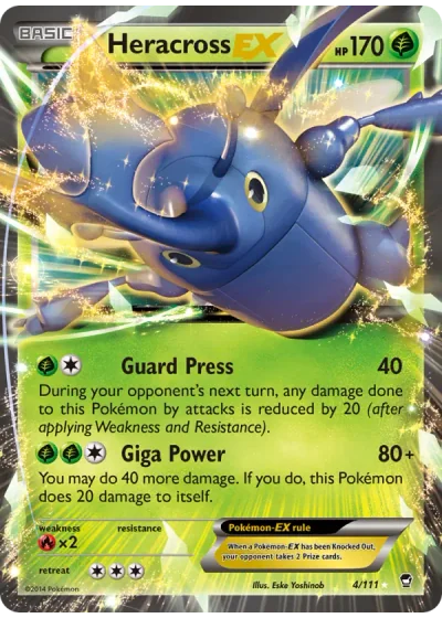 Heracross EX