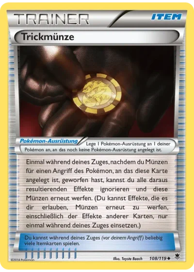 Trickmünze