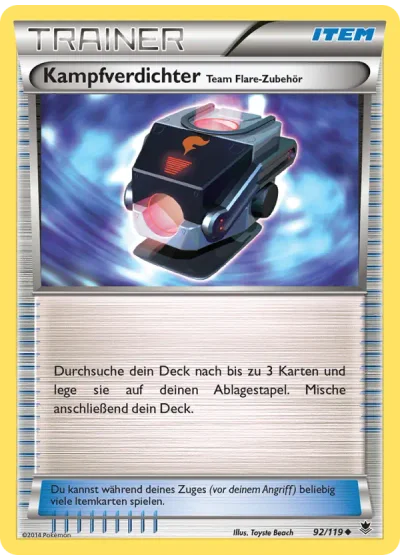 Kampfverdichter Team Flare-Zubehör