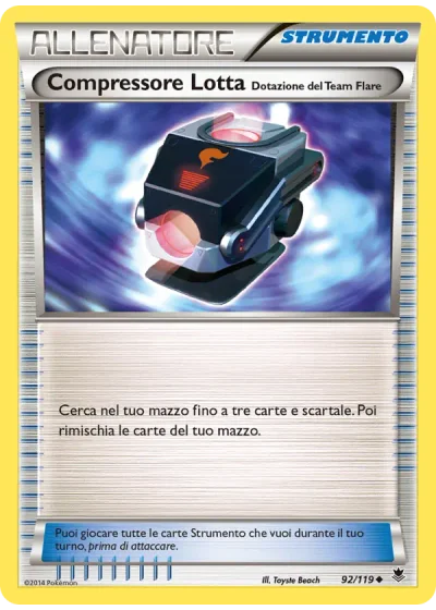 Compressore Lotta [Dotazione del Team Flare]