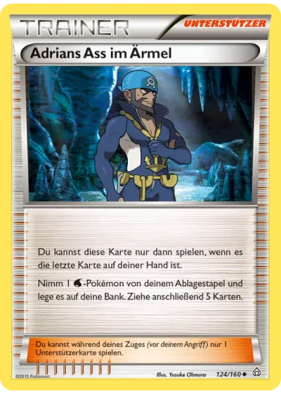 Adrians Ass im Ärmel