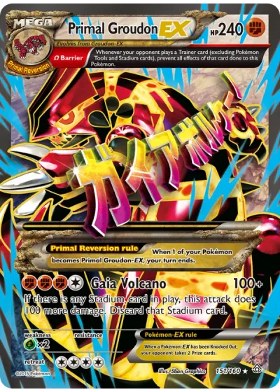 Primal Groudon EX