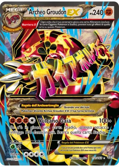 Archeo Groudon EX