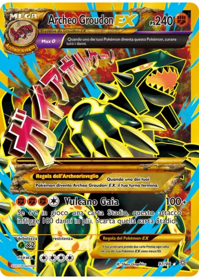 Archeo Groudon EX