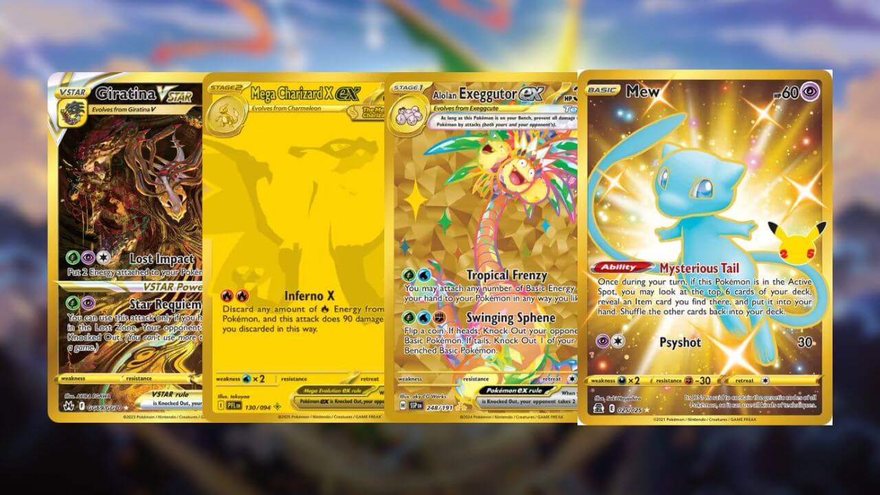 Are Gold Pokémon Cards Real? Every Official Kind and How to Tell