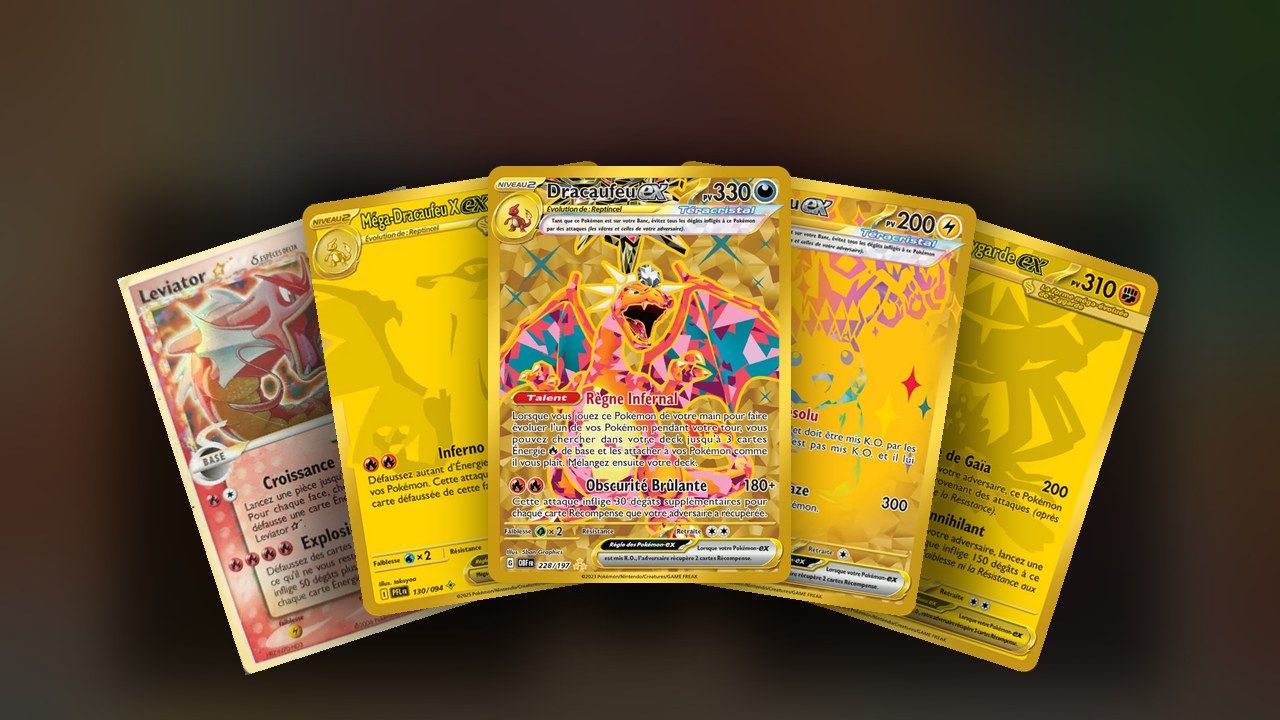 Cartes Pokémon en or : vraies, fausses, et ce qu'elles valent