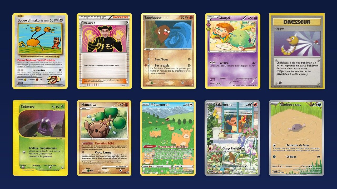 Les cartes Pokémon les plus drôles jamais imprimées