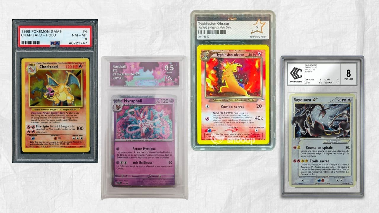 Comment grader une carte Pokémon en France