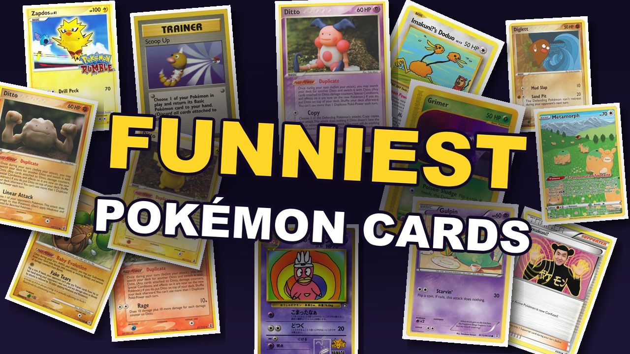 The Funniest Pokémon Cards Ever Printed