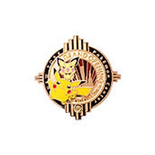 Pokémon Center New York Grand Opening pin, 2001: Pikachu and Pichu, one of 3,000 numbered copies.
