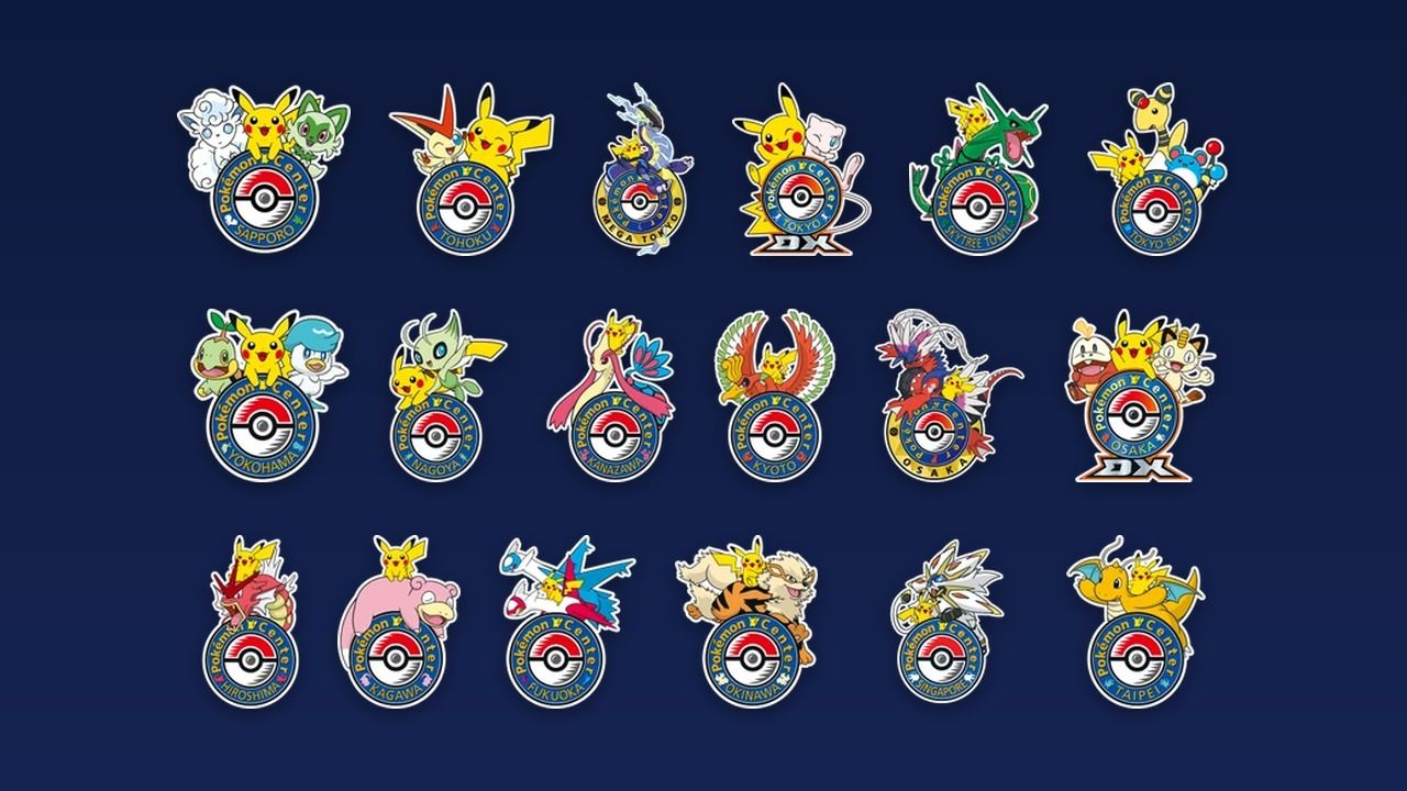 Pokémon Center Exclusive Pins: The Logo Pin Checklist