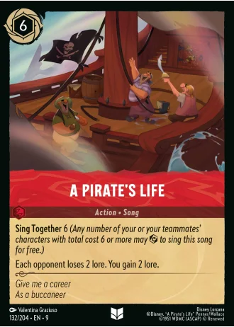 A Pirate's Life #132/204 — Fabled