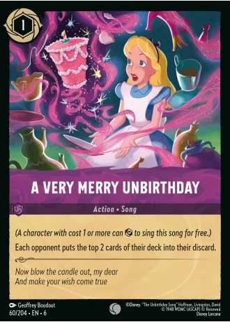 A Very Merry Unbirthday #60/204 — Azurite Sea