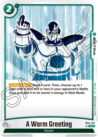 A Warm Greeting  FB04-073 — Ultra Limit (FB04)