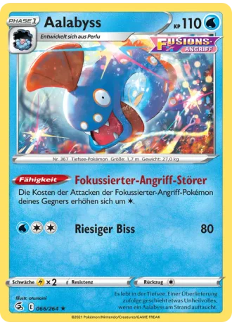 Aalabyss #66/264 — Fusionsangriff