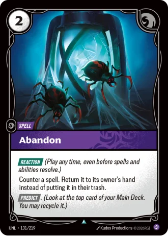 Abandon #131/219 — Unleashed