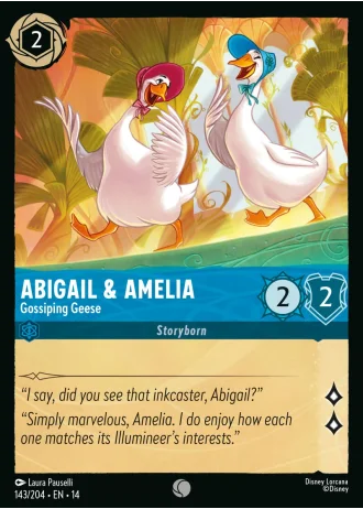 Abigail & Amelia - Gossiping Geese #143/257 — Hyperia City