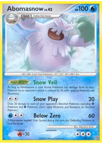 Abomasnow #12 — Stormfront