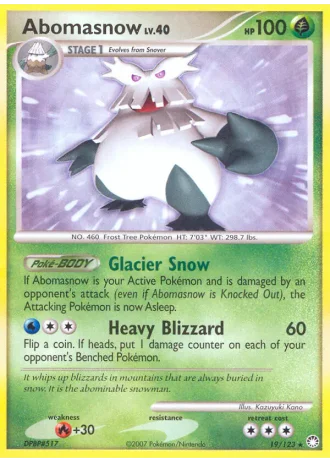 Abomasnow #19 — Mysterious Treasures