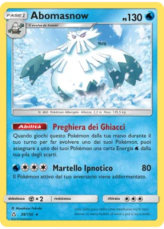 Abomasnow #38/156 — Ultraprisma