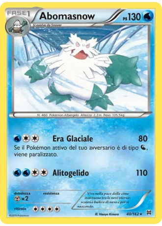 Abomasnow #40 — Turbo Blitz