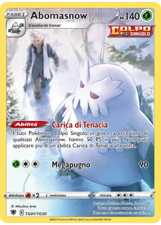 Abomasnow TG01/30 — Galleria degli Allenatori (Lucentezza Siderale)