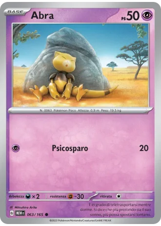 Abra #063 — 151